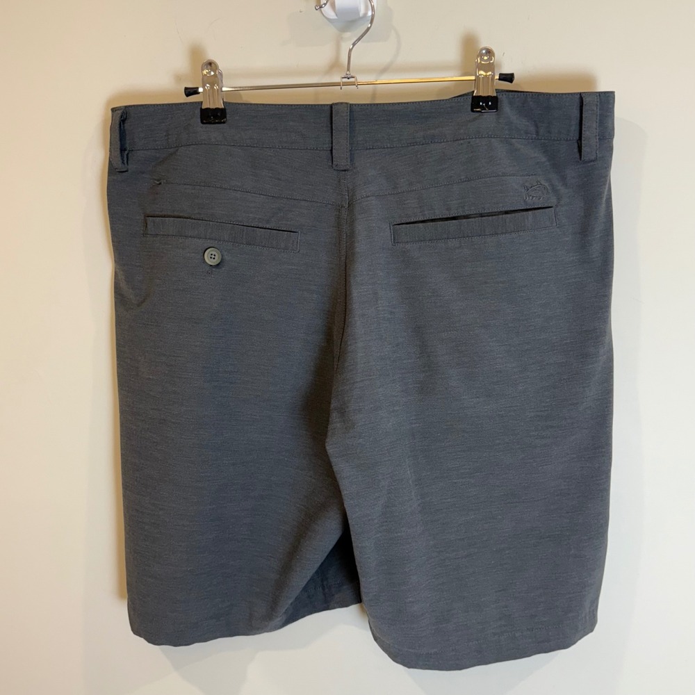 Southern Tide Golf Shorts Heather Gray Performance Stretch Mens W36 - Picture 2 of 7